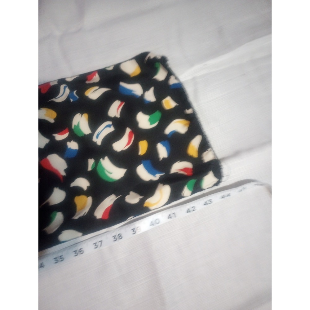 Unbranded Rectangular Abstract Multicolor Rectangular‎ Scarf 44x9.5 - Picture 3 of 4